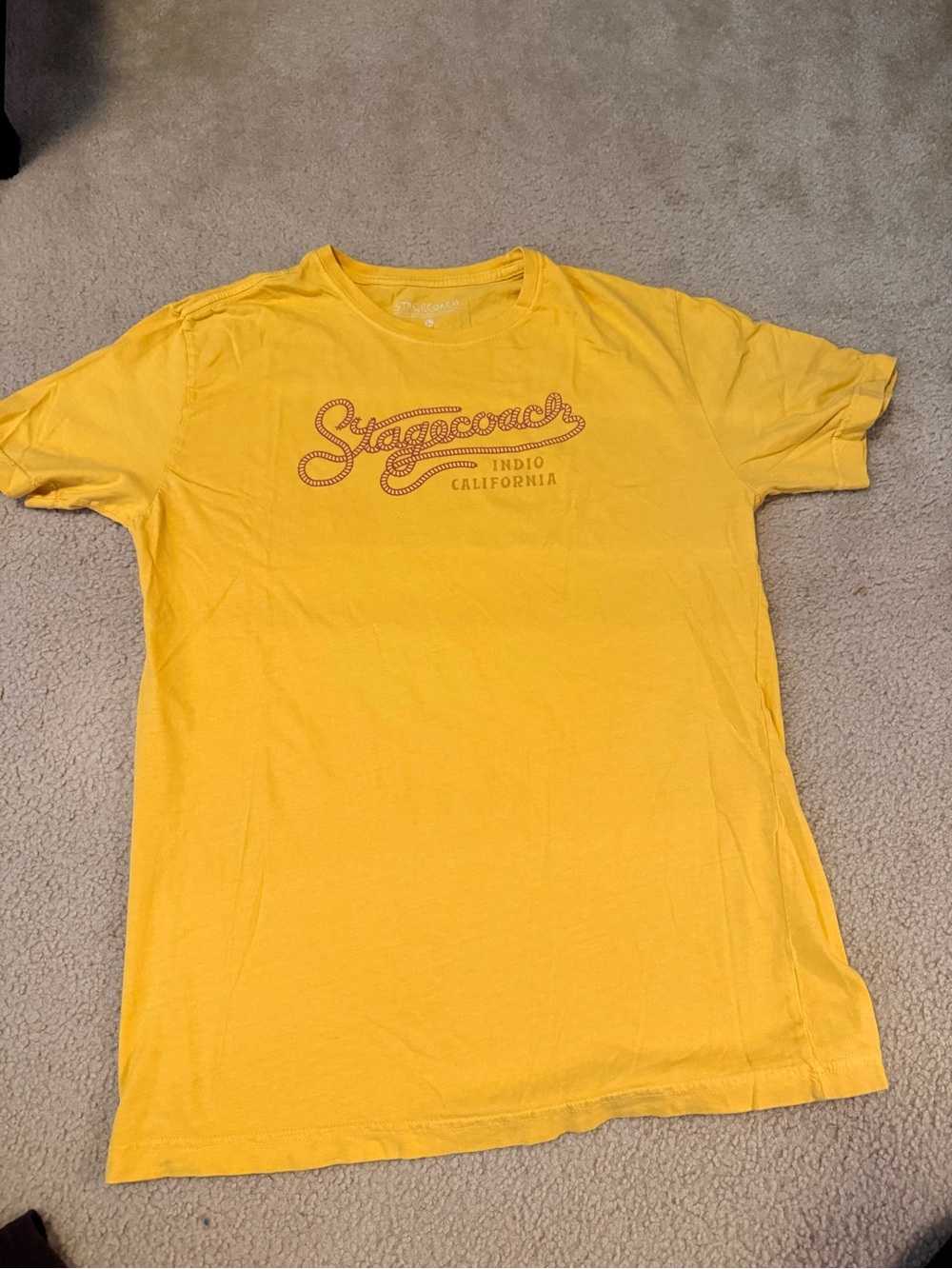 Coach Indio California Short Sleeve Tee - Yellow